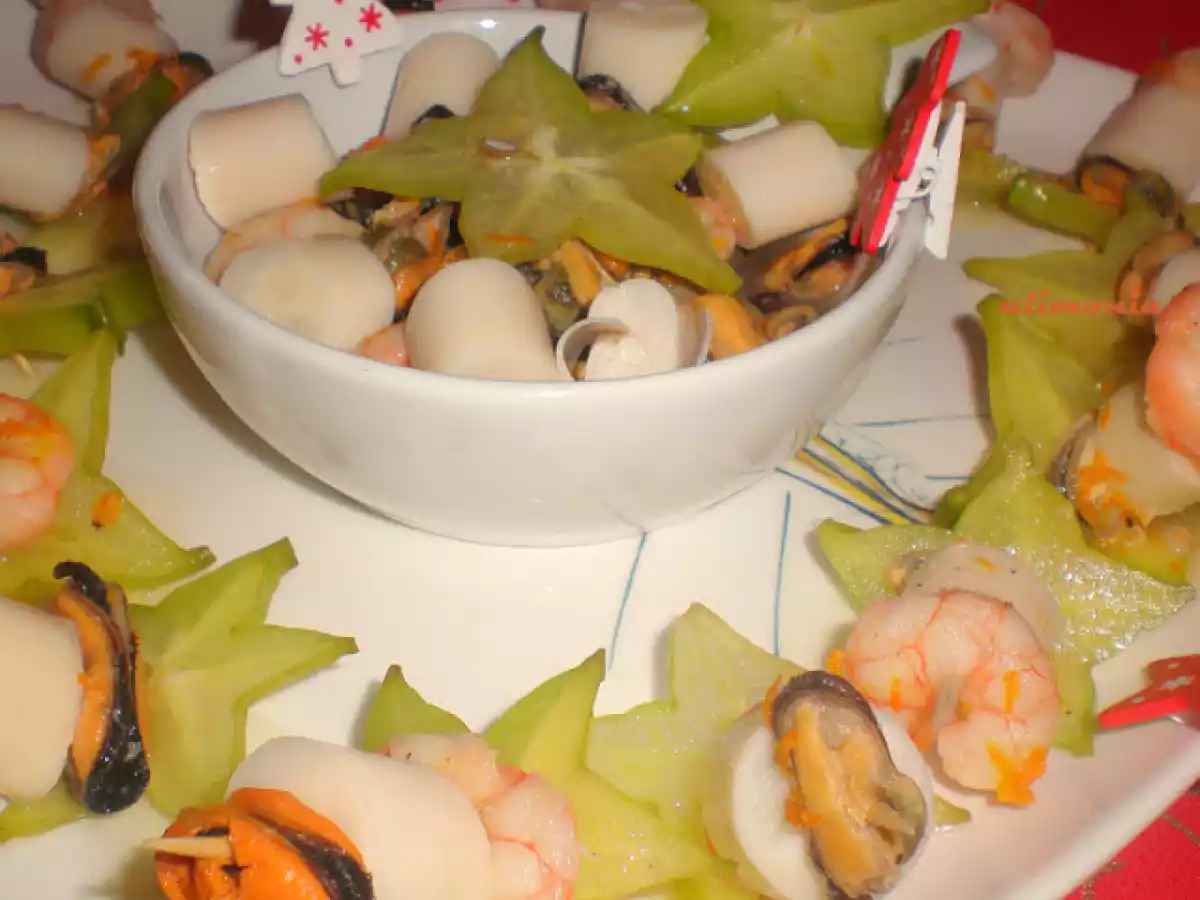 Tapas de estrellas marinas / Tapas étoiles marines - foto 2