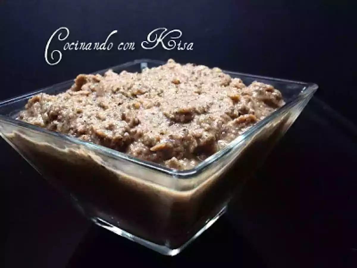 Tapenade o Paté de aceitunas negras (thermomix)