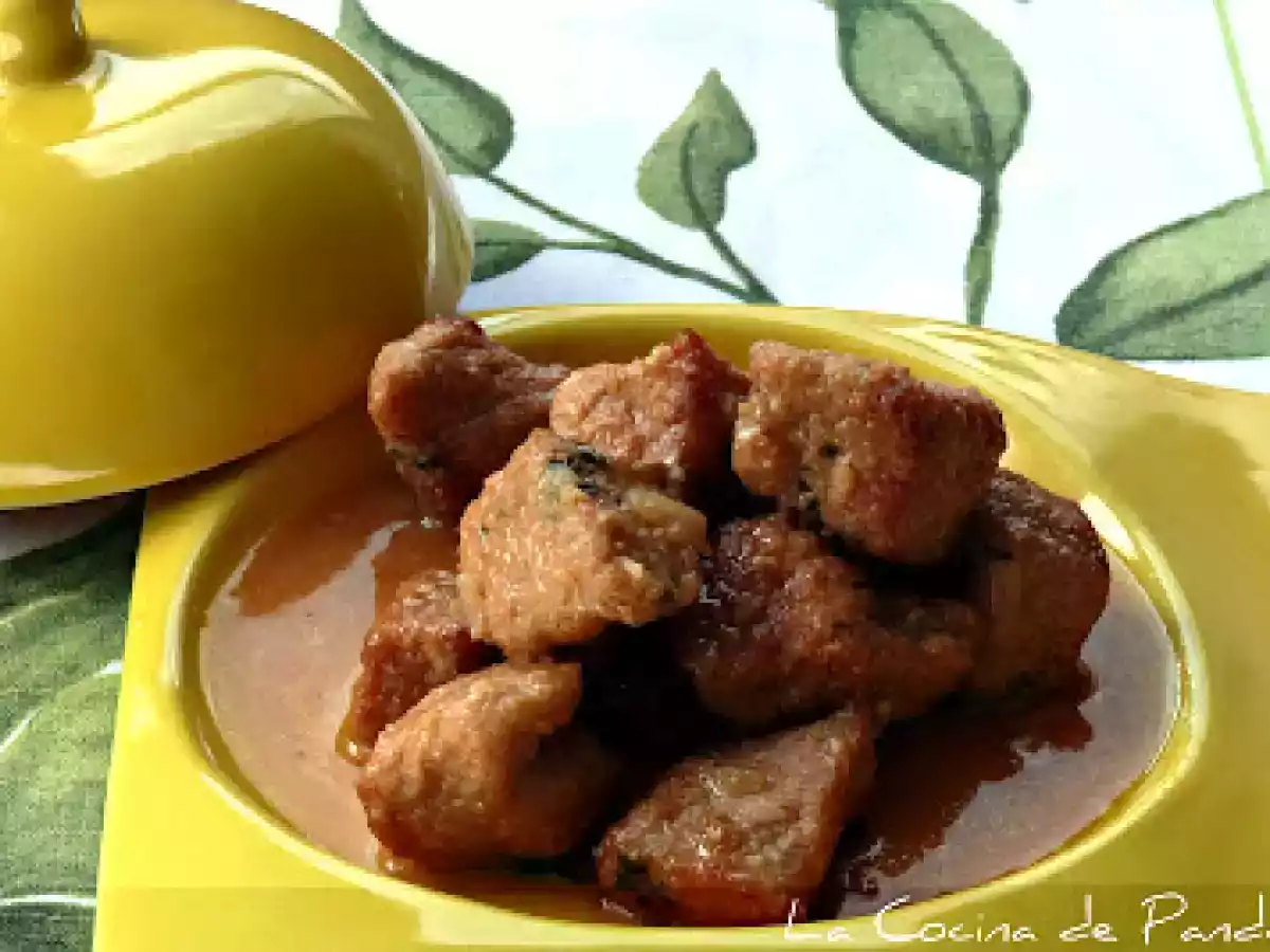 TAQUITOS DE CERDO CON MIEL Y CEBOLLA - foto 2