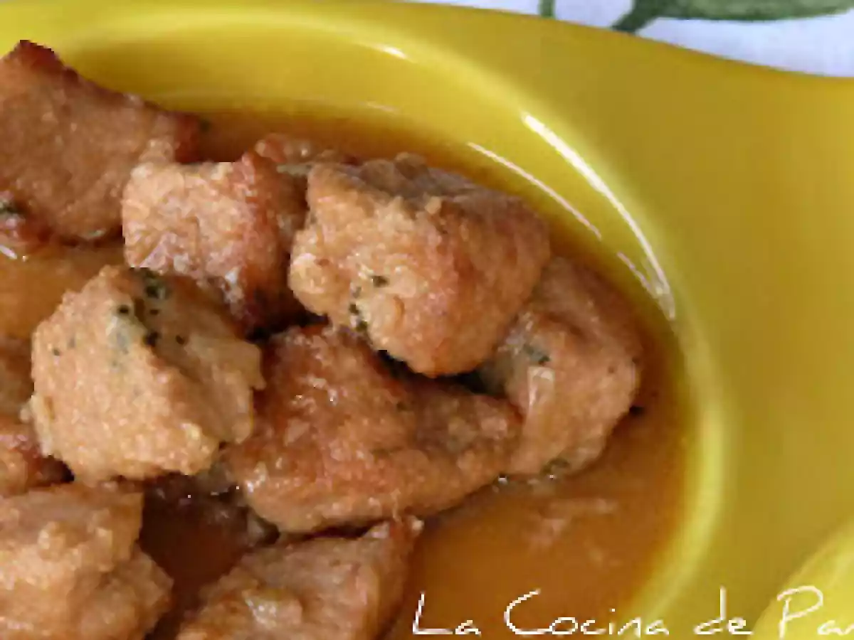 TAQUITOS DE CERDO CON MIEL Y CEBOLLA - foto 3