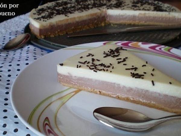 Tarta 2 chocolates