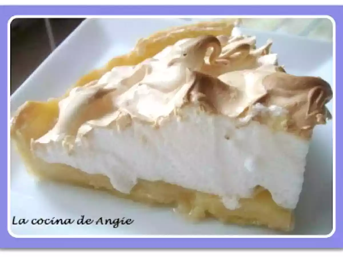 Tarta al limón y merengue francés - foto 2