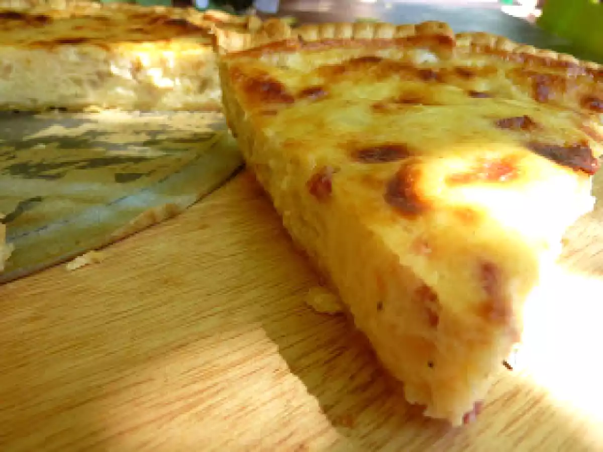 Tarta Alsaciana de cebolla. - foto 2