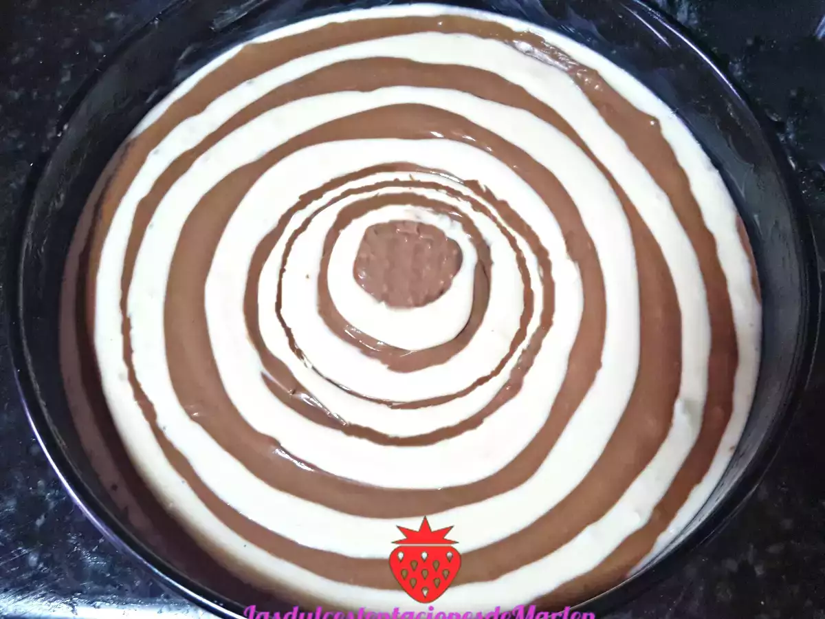 Tarta amarmolada con chocolate - foto 3