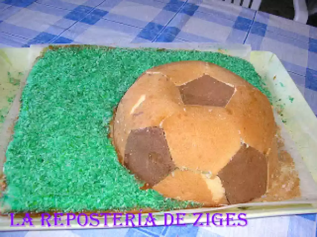 TARTA BALÓN DE FUTBOL