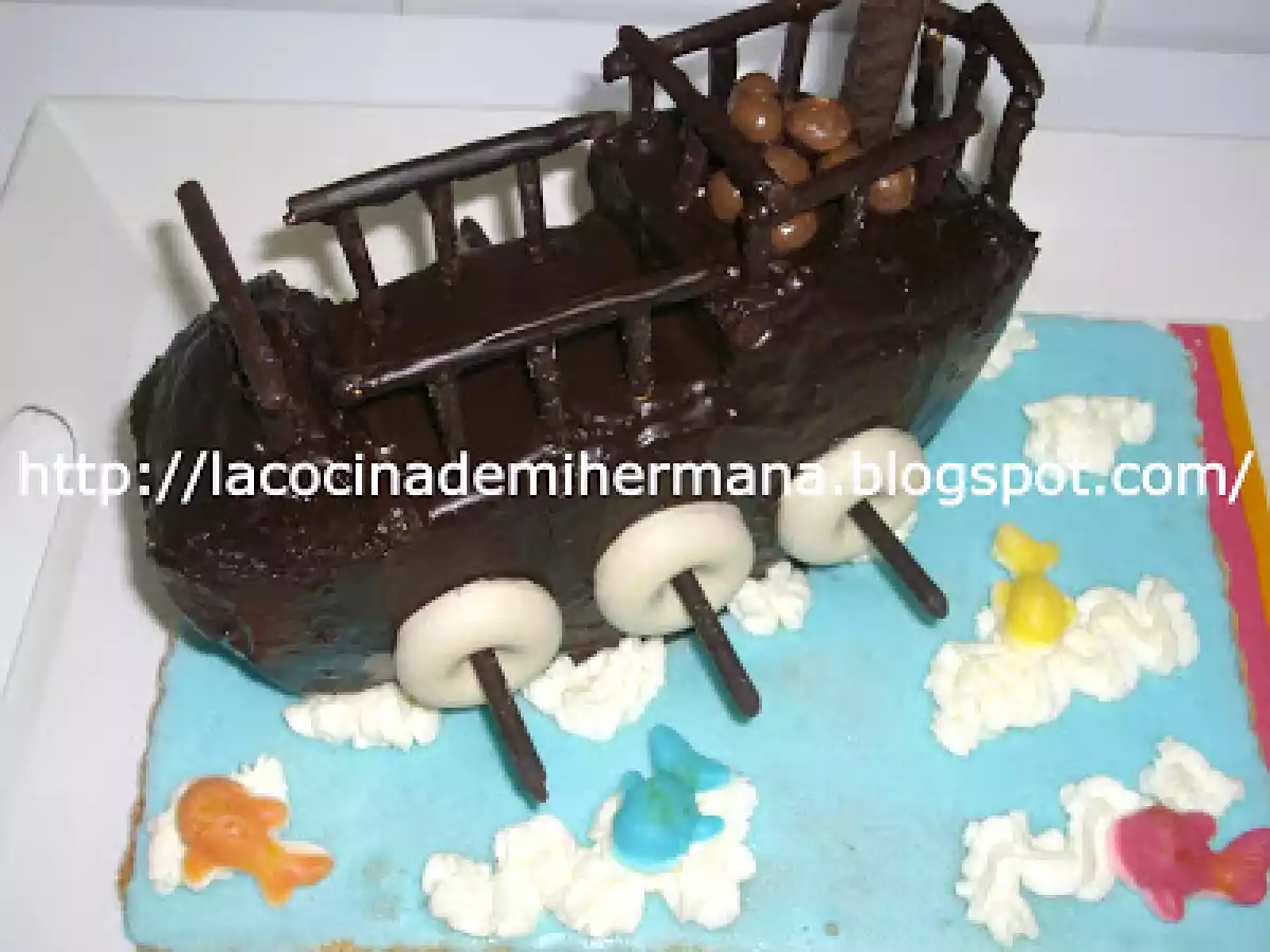 TARTA BARCO PIRATA - foto 4