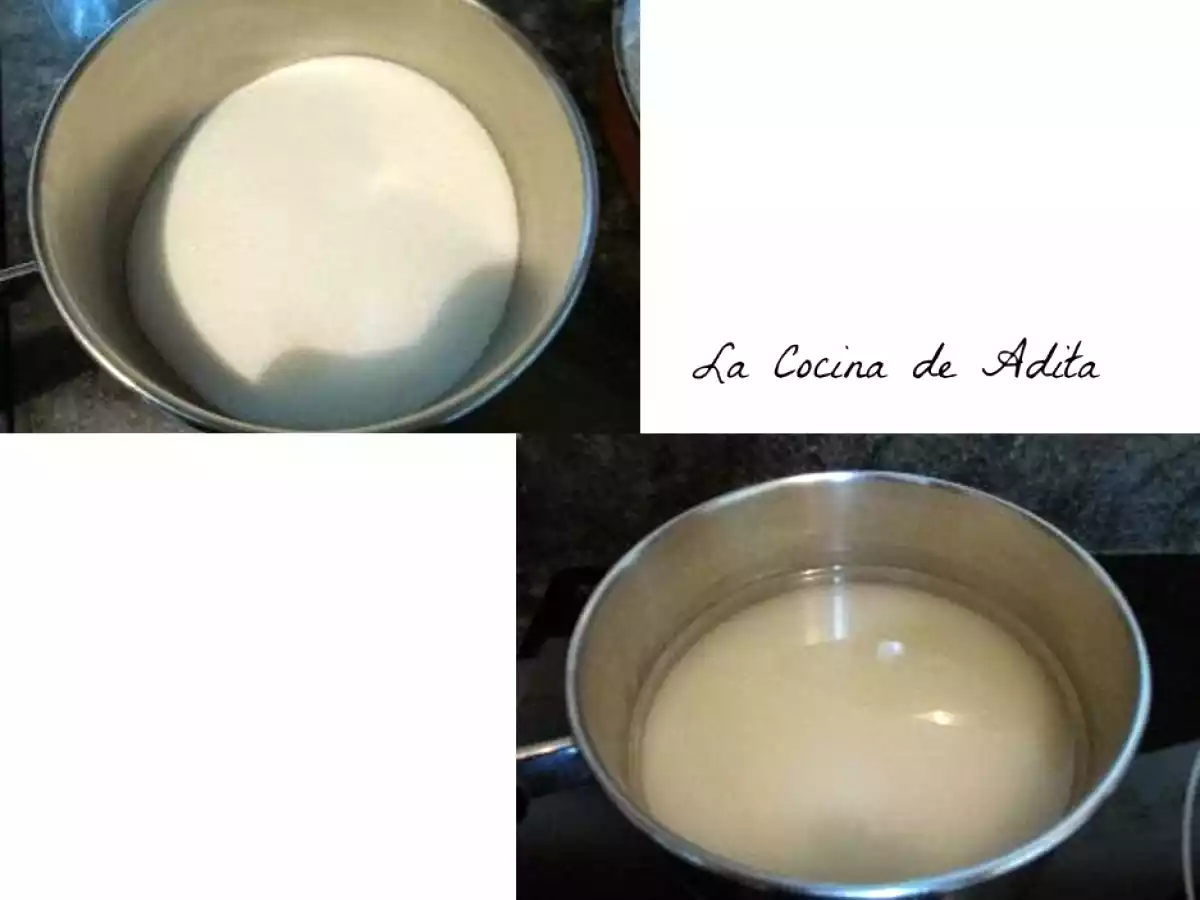 Tarta capuchina decorada con merengue italiano y almendras - foto 6