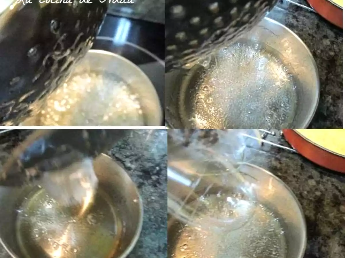 Tarta capuchina decorada con merengue italiano y almendras - foto 10