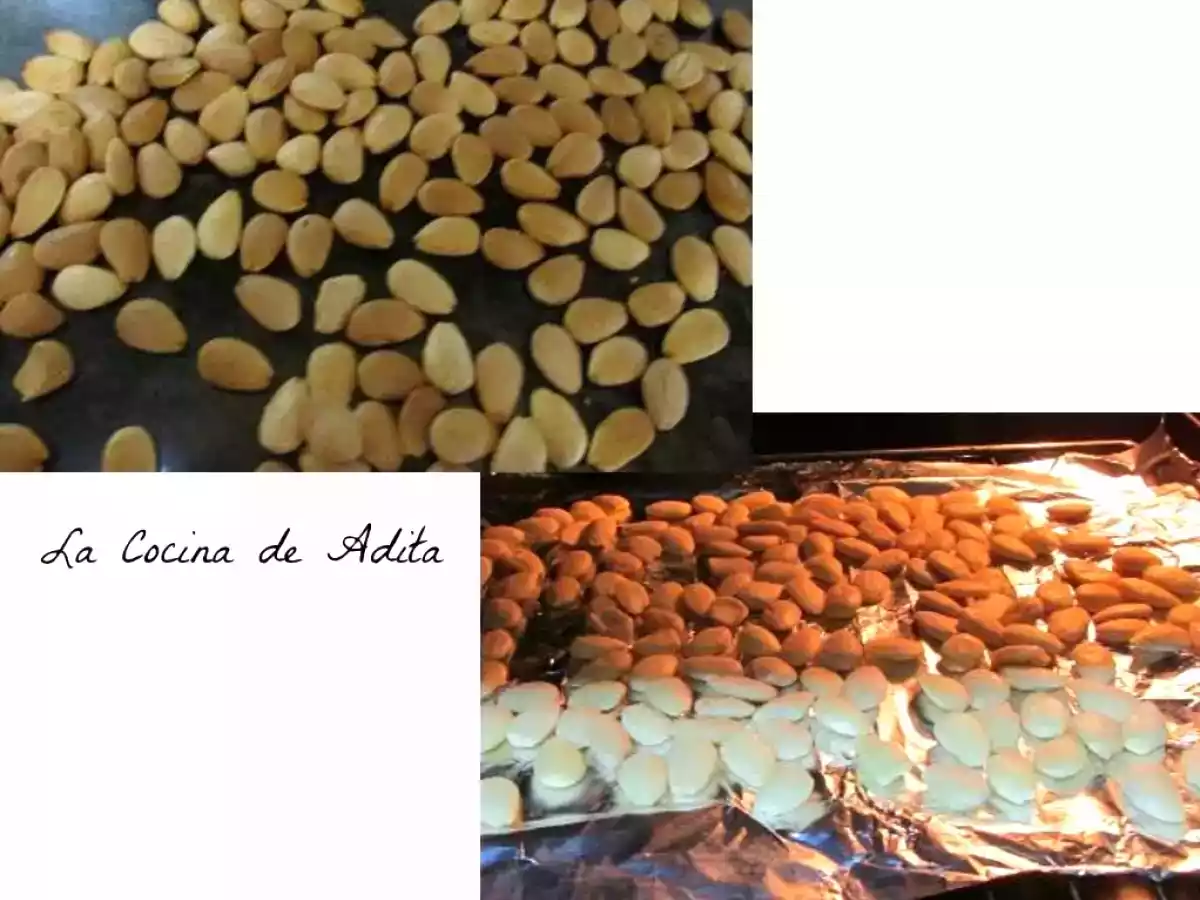 Tarta capuchina decorada con merengue italiano y almendras - foto 14