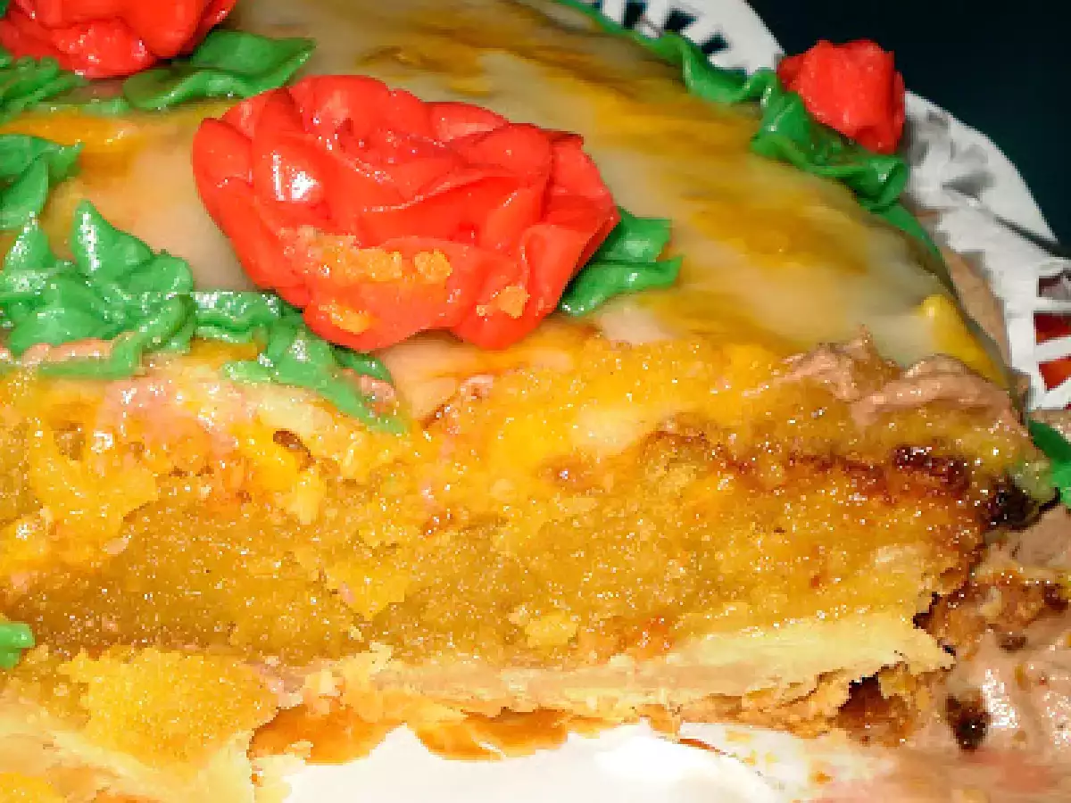 TARTA CARBAYON CON ROSAS de mantequilla - foto 3