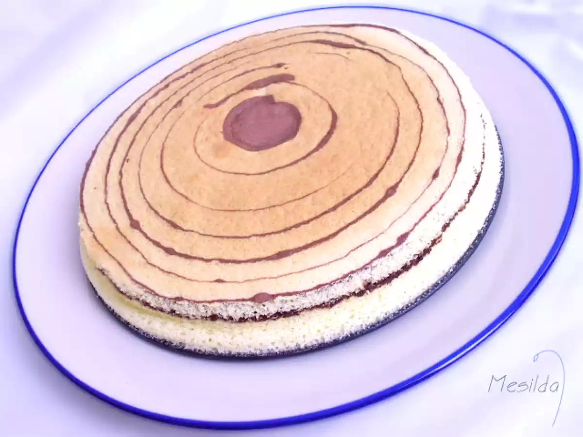 TARTA CEBRA DE QUESO Y CHOCOLATE