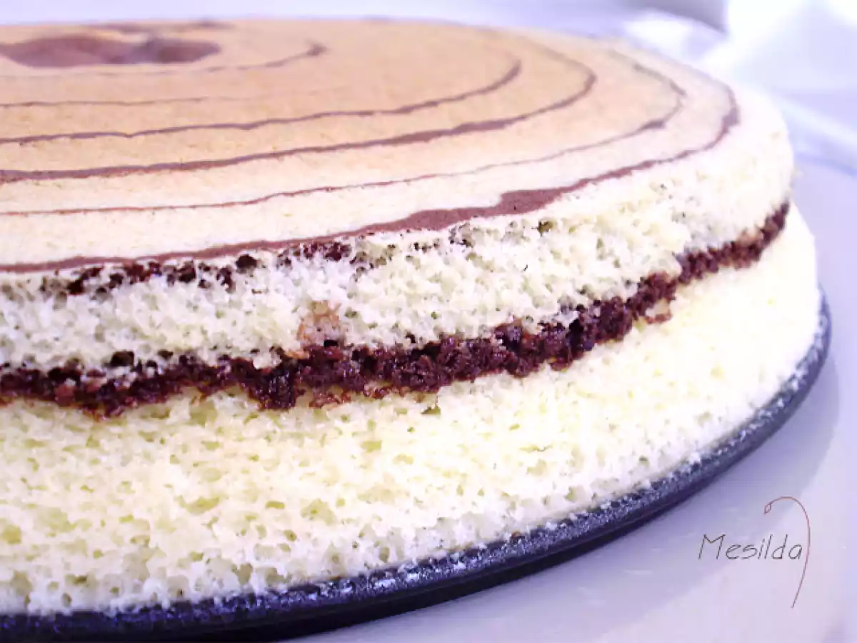 TARTA CEBRA DE QUESO Y CHOCOLATE - foto 6