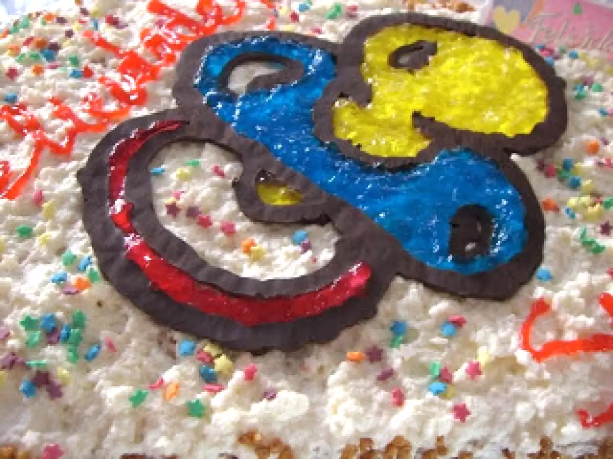 Tarta chupete