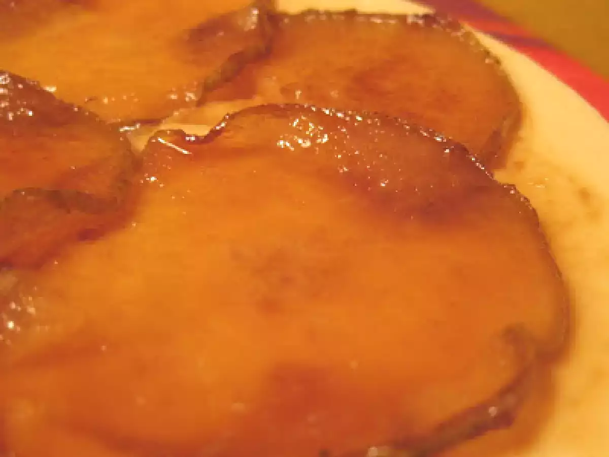 TARTA CON PERAS CARAMELIZADAS - foto 3