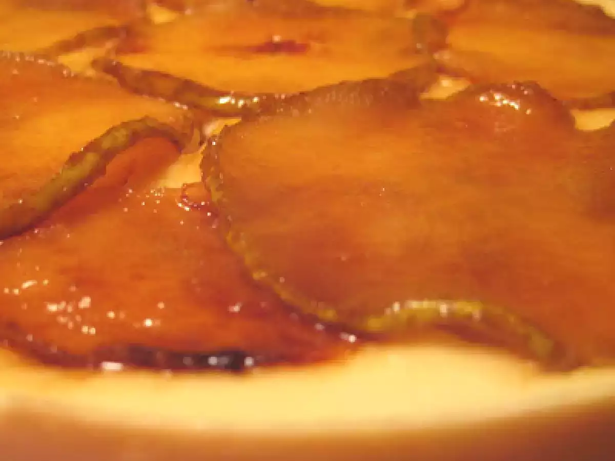 TARTA CON PERAS CARAMELIZADAS - foto 4