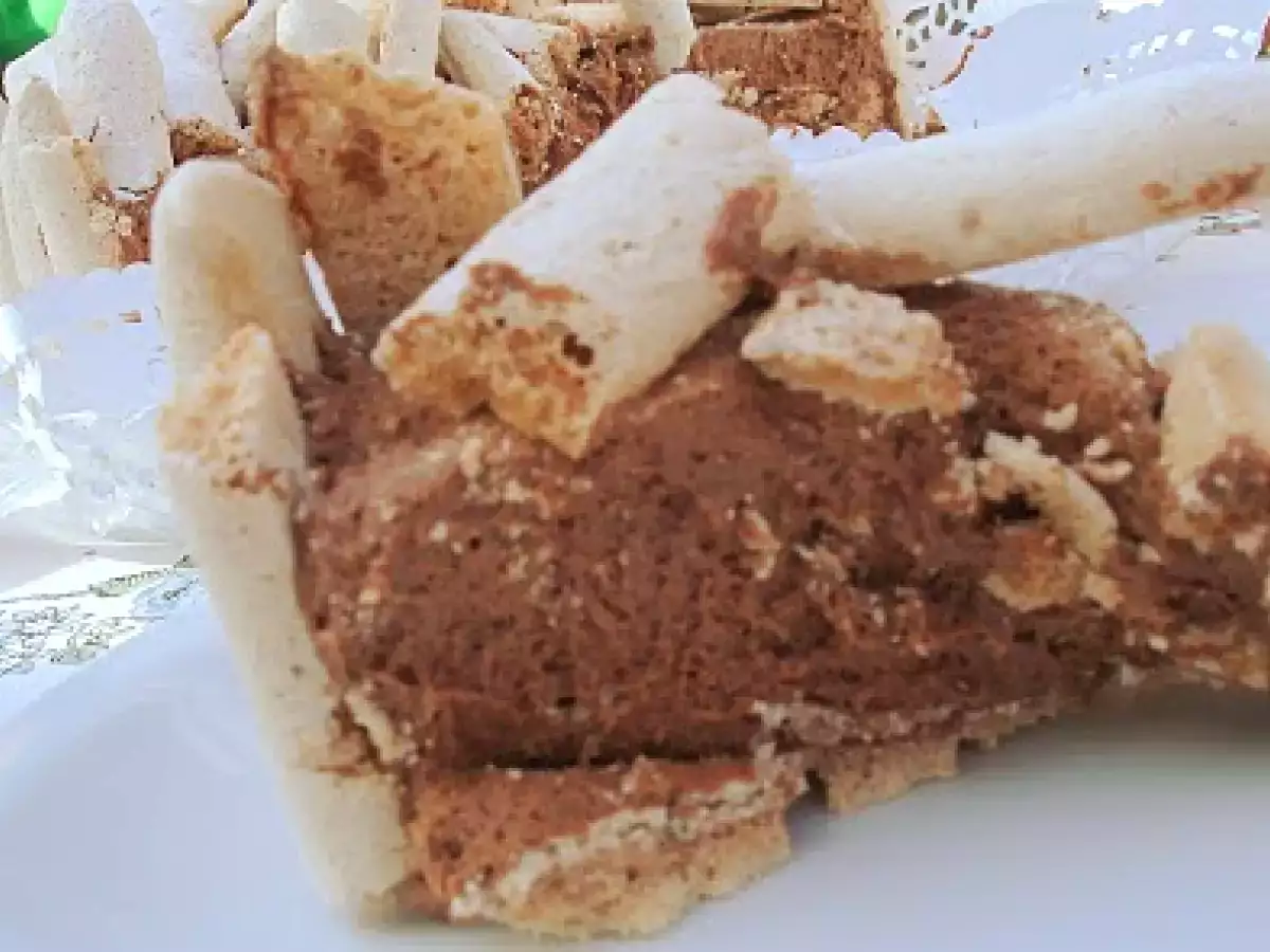 Tarta concord con merengue italiano y mousse de chocolate - foto 2