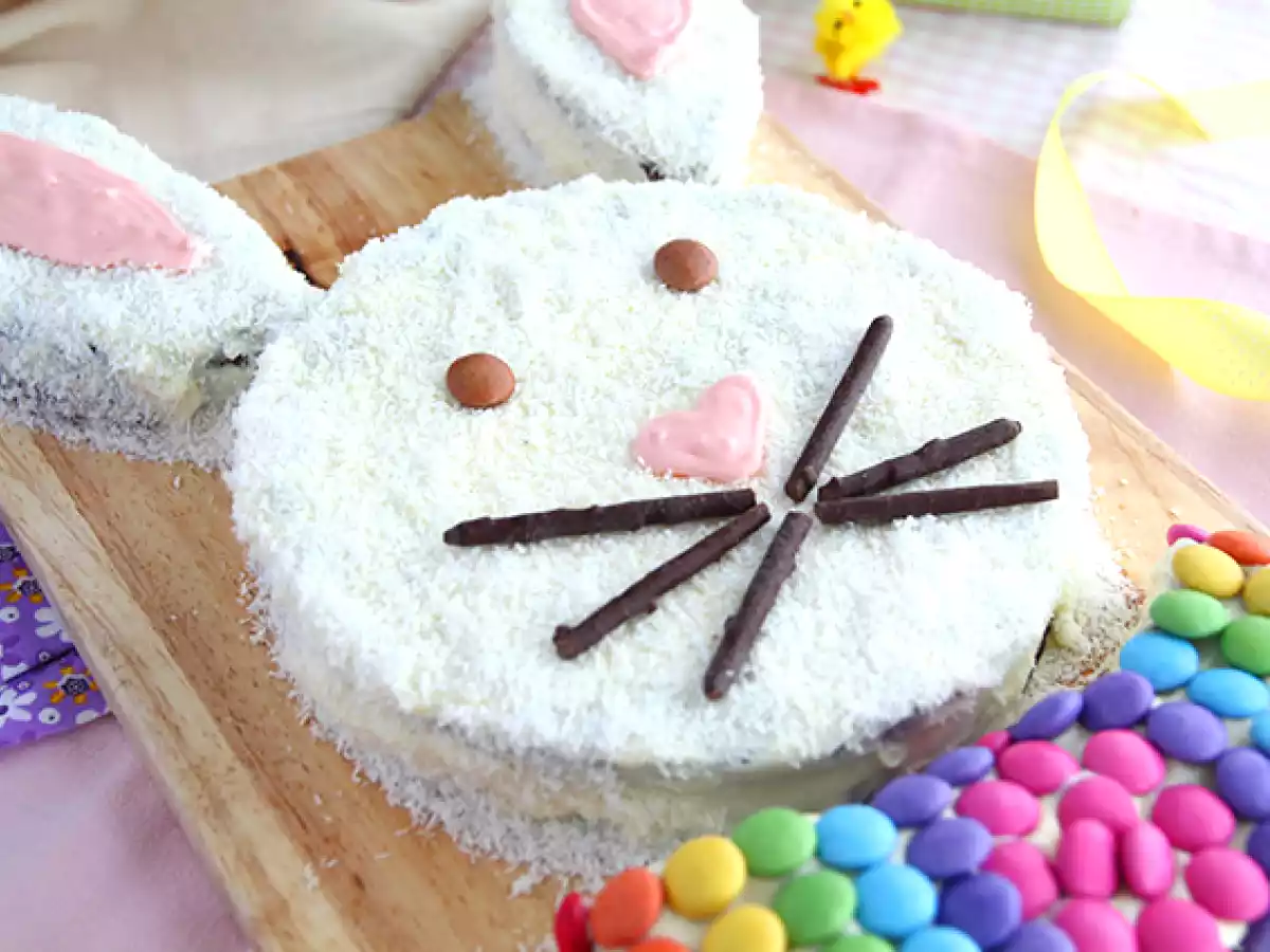 Tarta conejo extra fácil (pascua) - foto 3