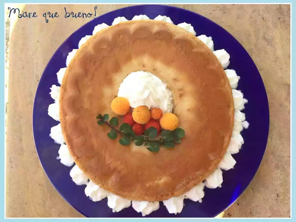 Tarta cremosa de queso y calabaza