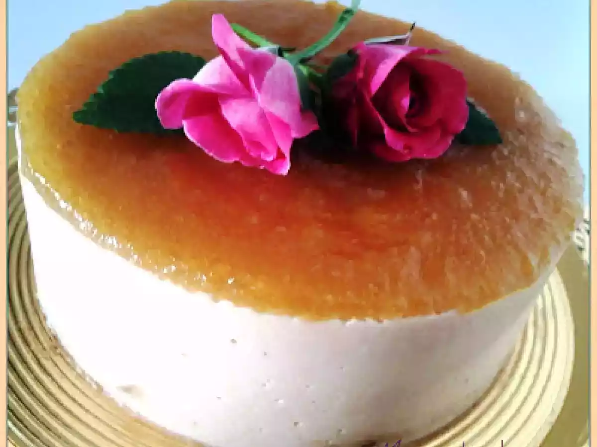 Tarta de albaricoque y yogur