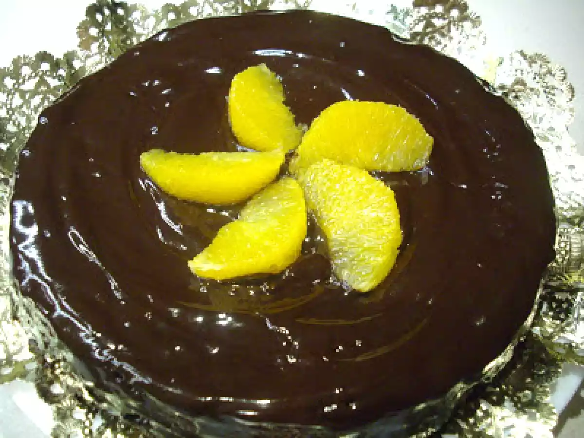 Tarta de Almendra y Naranja