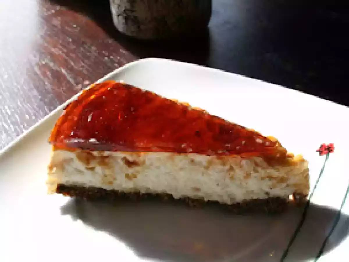 Tarta de arroz con leche con caramelo - foto 3