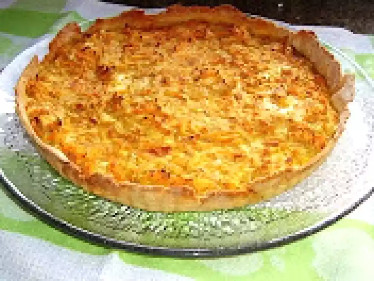 Tarta de atún y zanahorias