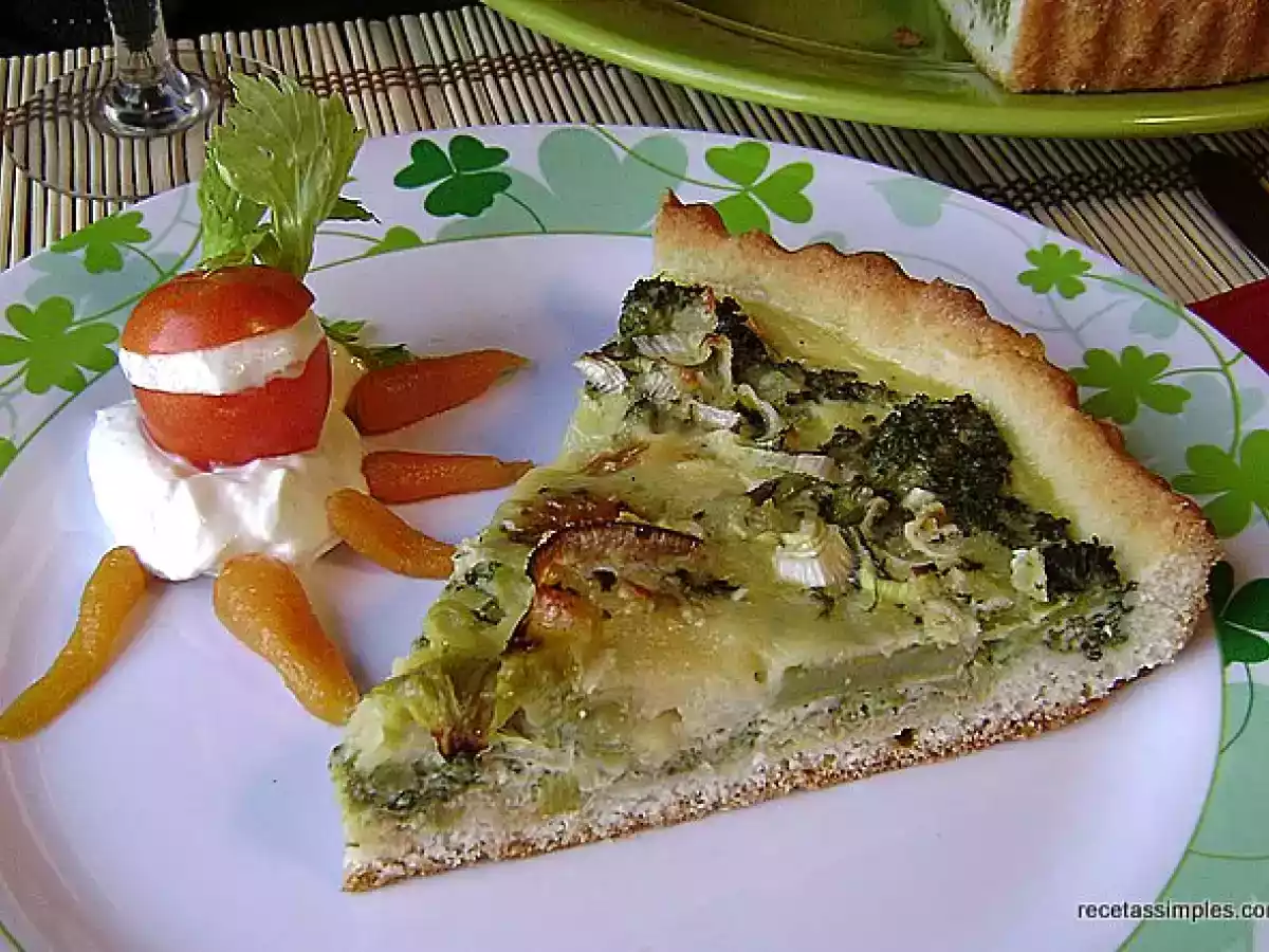 Tarta de brócoli