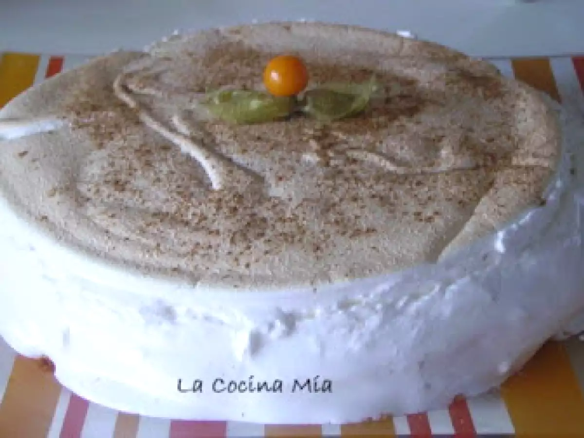 Tarta De Cabello De Angel Y Merengue Italiano