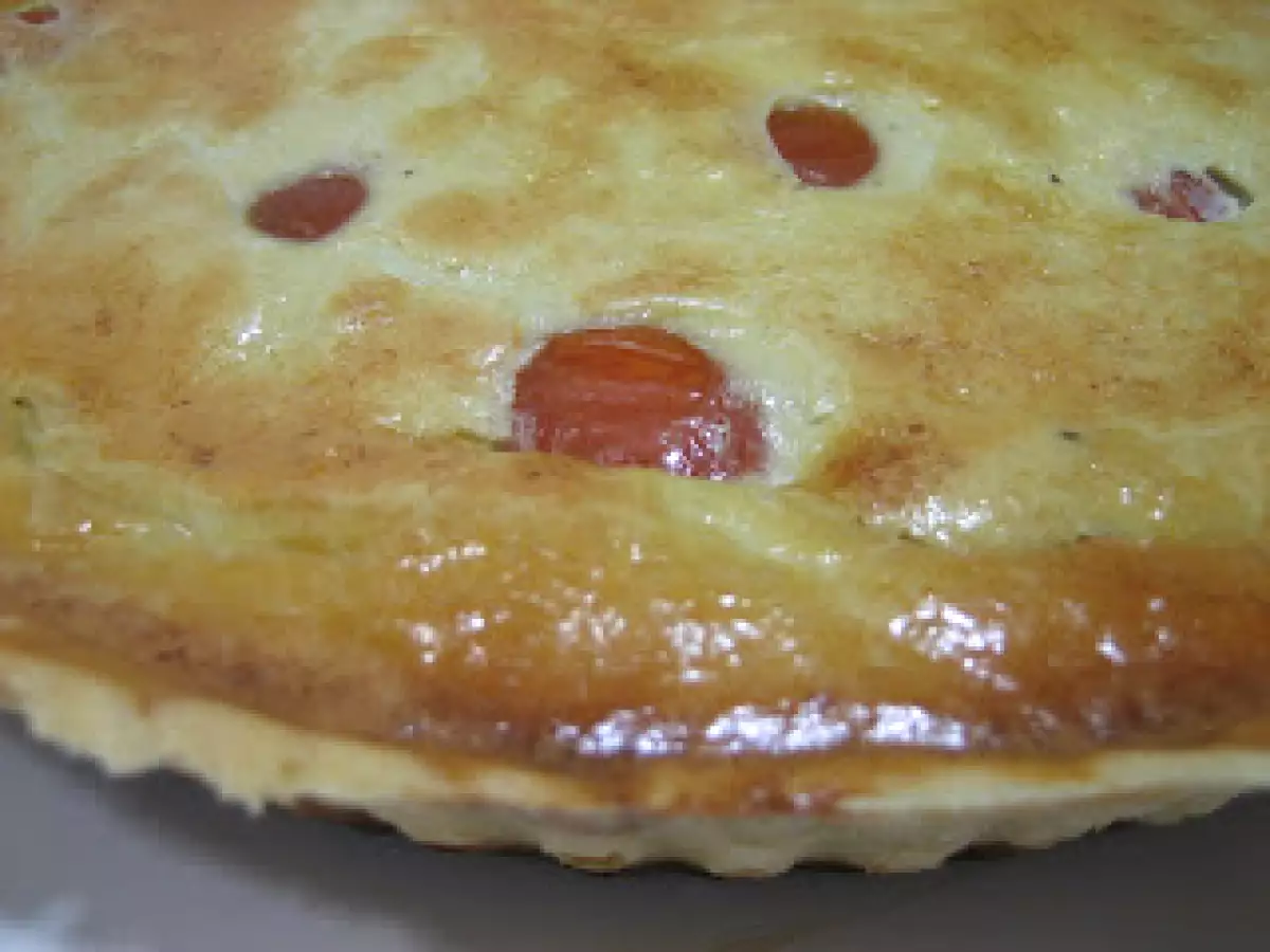 Tarta de Cabrales con tomates - foto 2
