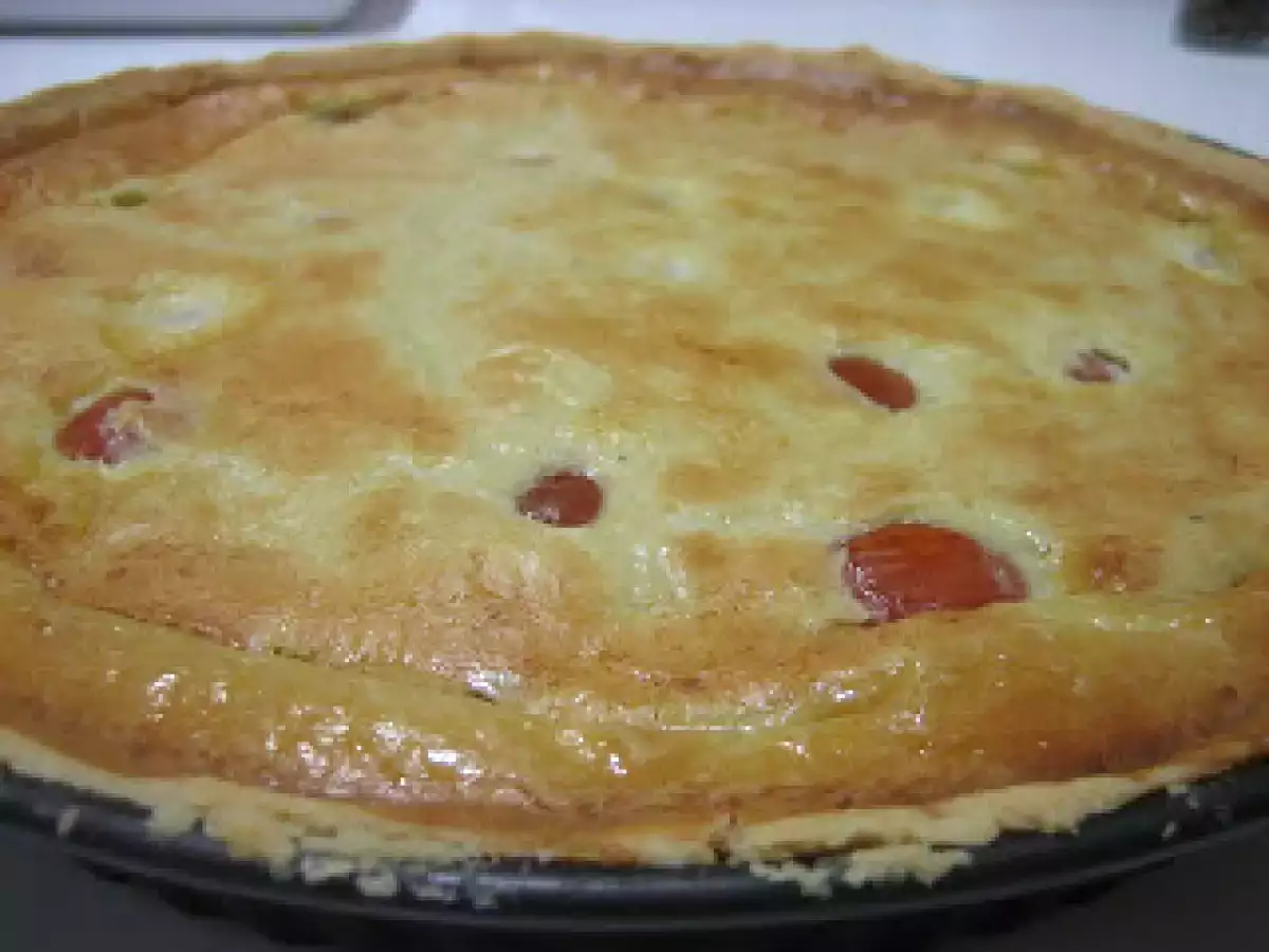 Tarta de Cabrales con tomates - foto 3