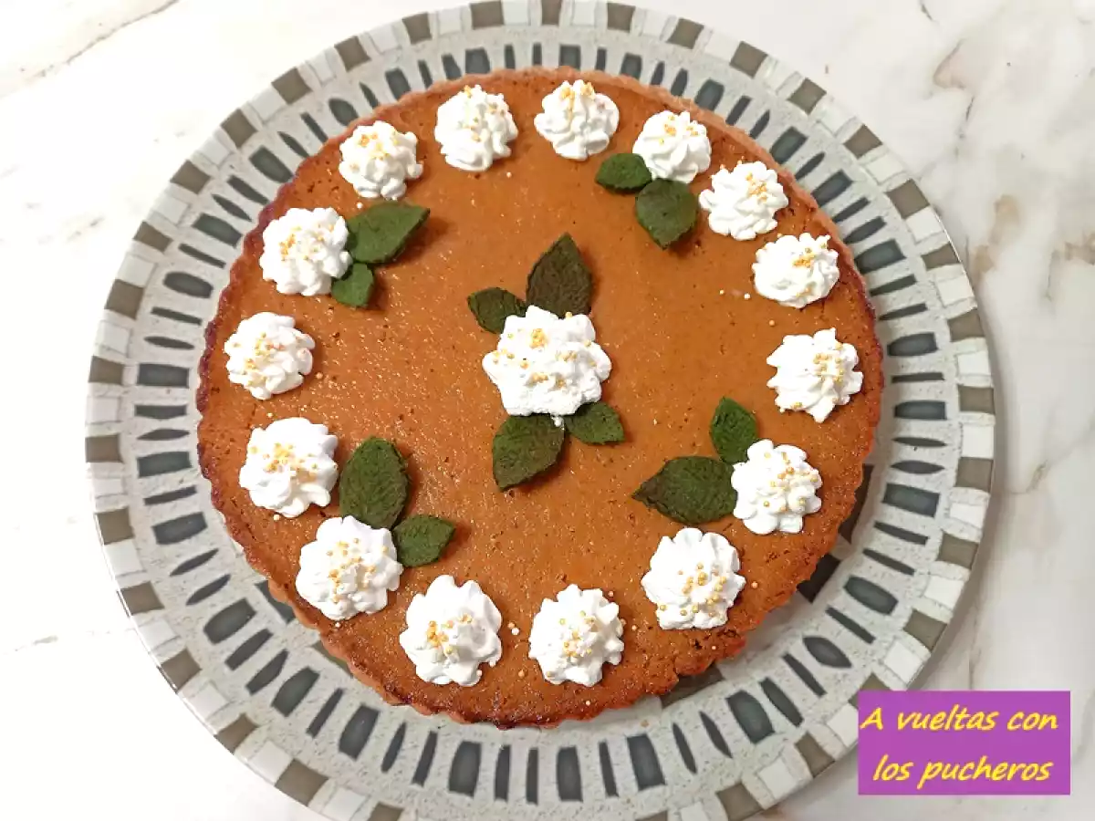 Tarta de calabaza especiada