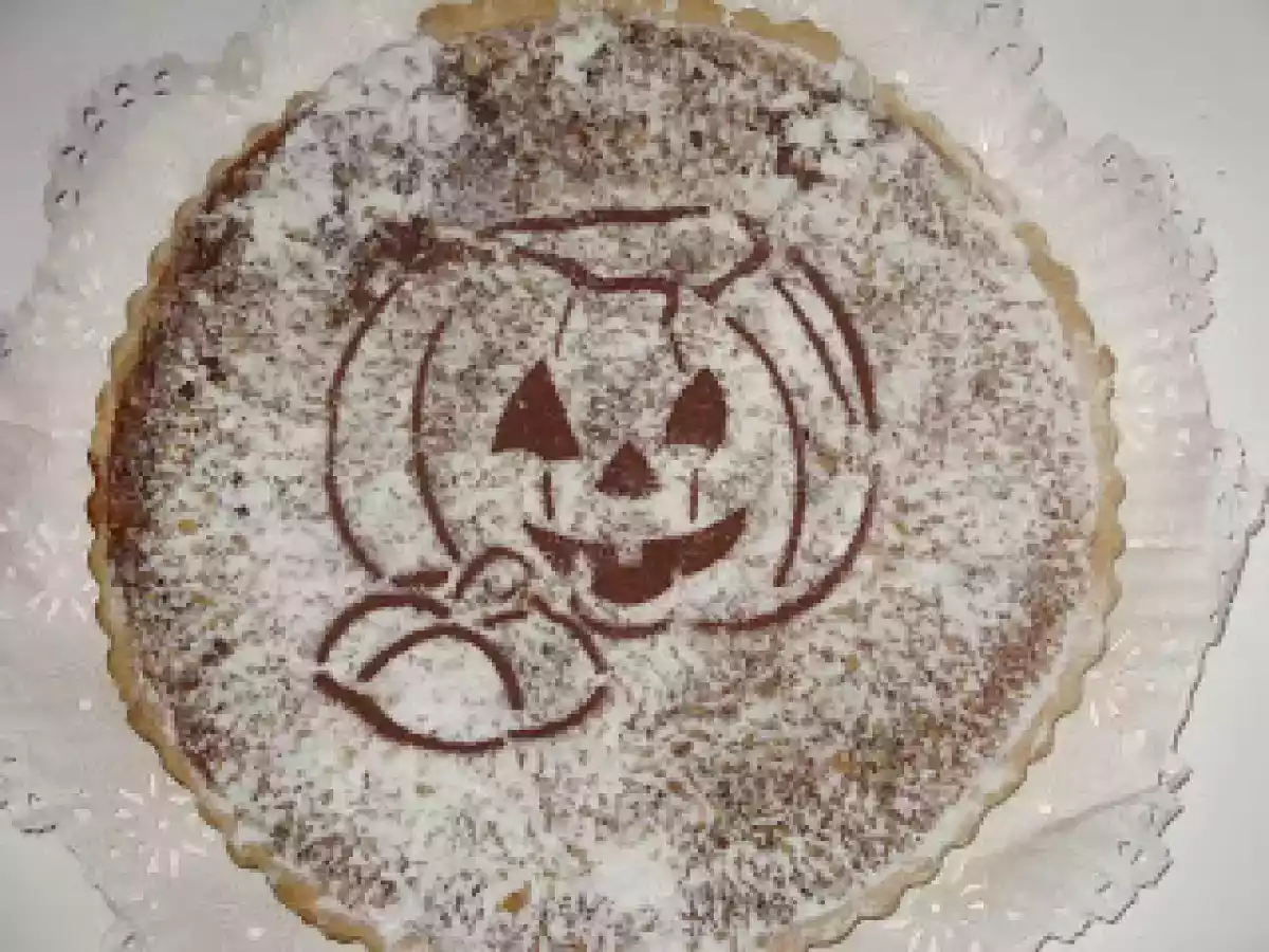 TARTA DE CALABAZA Y AVELLANAS