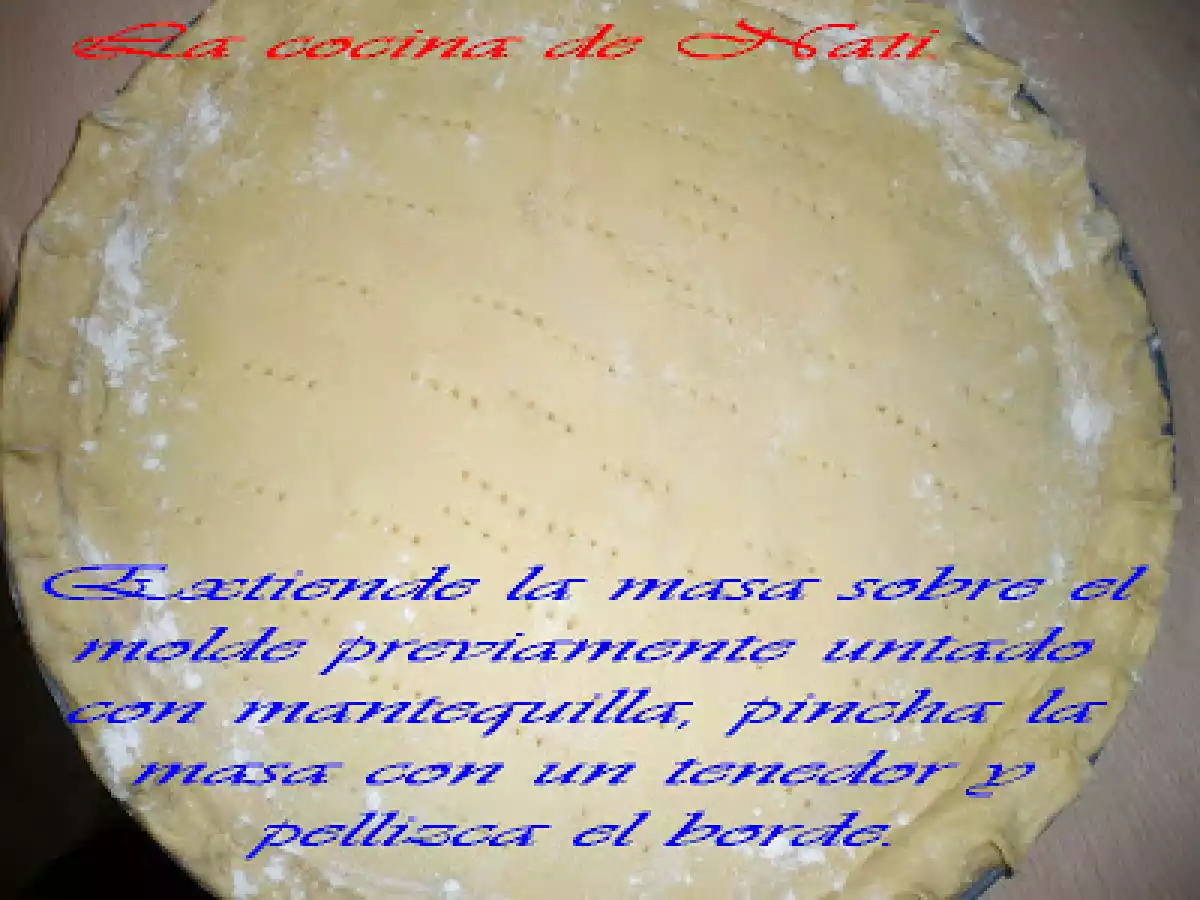 TARTA DE CEBOLLA. - foto 2