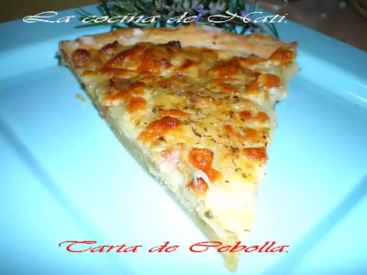 TARTA DE CEBOLLA. - foto 5