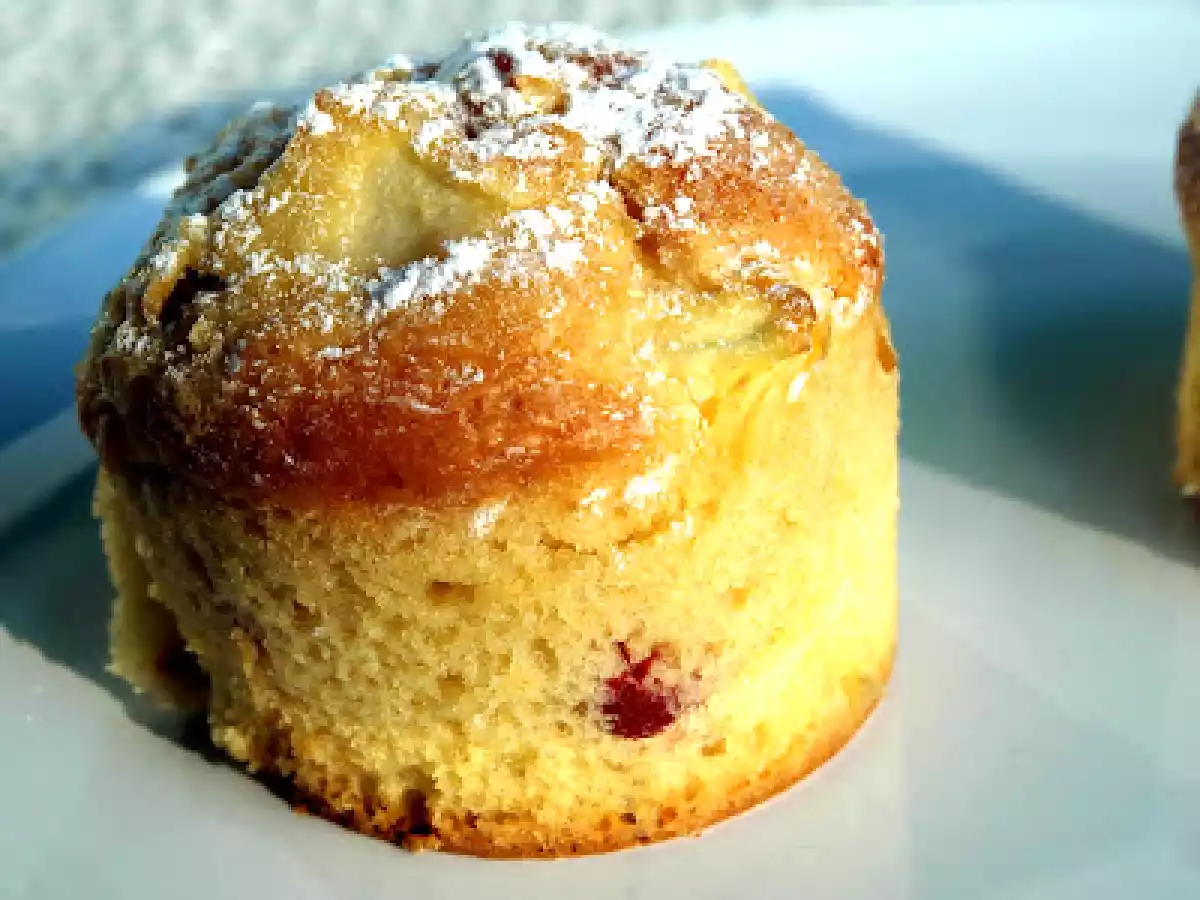 Tarta de cerezas y manzanas al ron (Tarta Marga) - foto 3