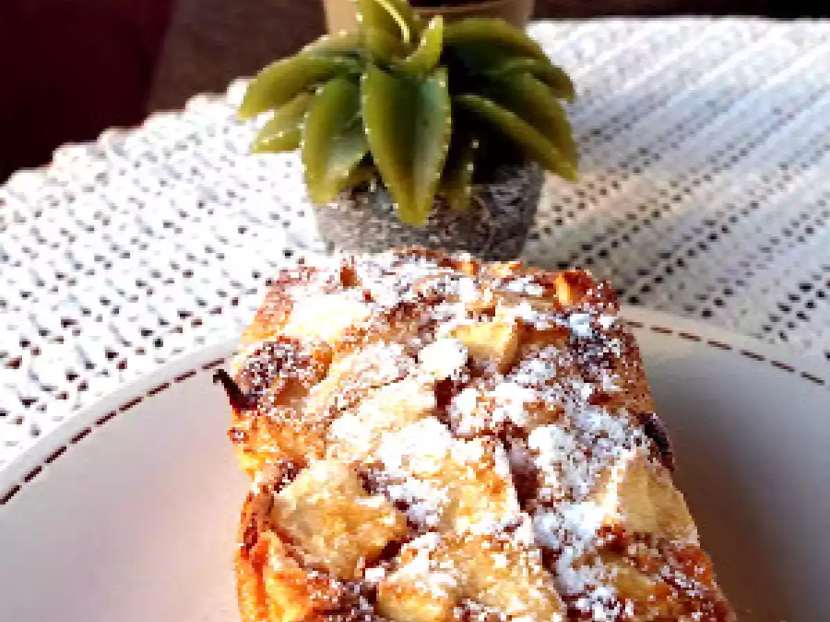 Tarta de cerezas y manzanas al ron (Tarta Marga) - foto 4