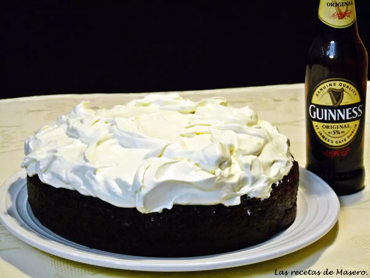 Tarta de cerveza Guinness y crema - foto 2