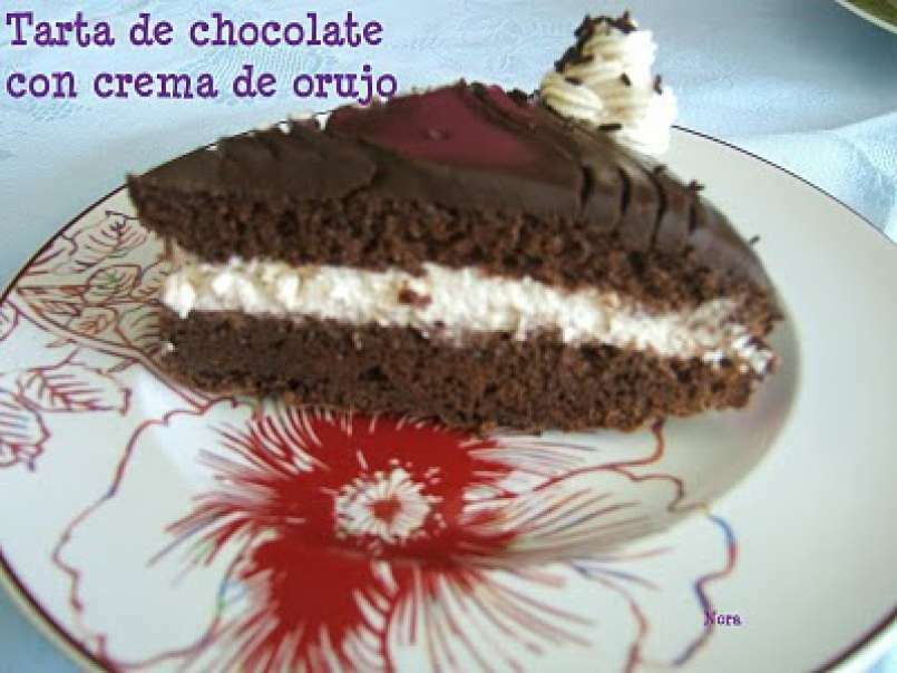 Tarta de chocolate con crema de orujo. - foto 3