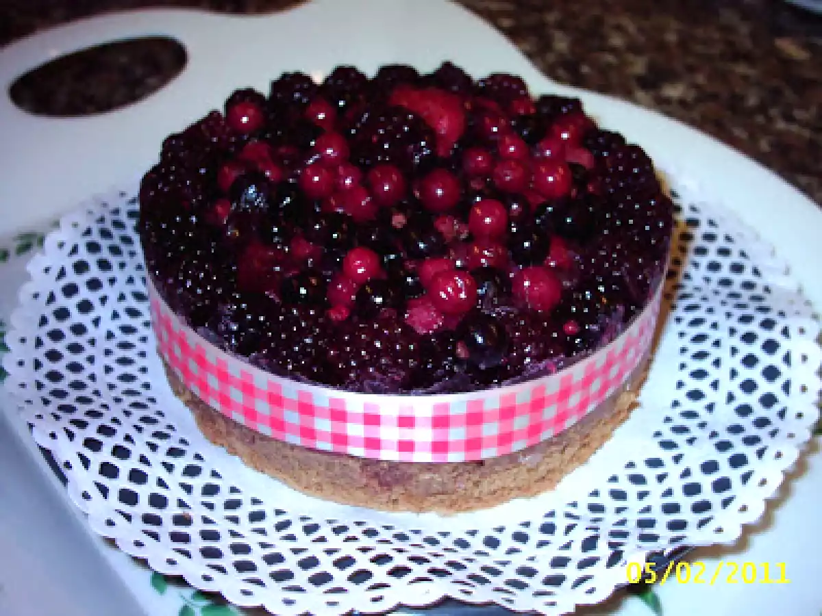 Tarta de chocolate con frutos del bosque - foto 12