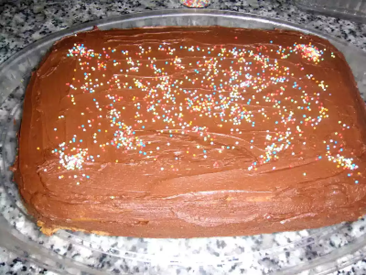 TARTA DE CHOCOLATE CON GALLETAS.