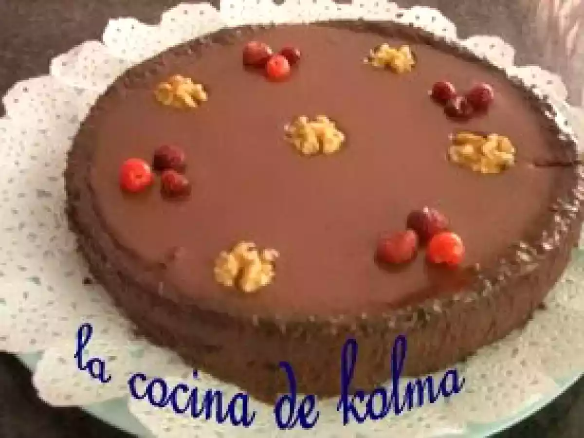 Tarta de chocolate con nueces - foto 2