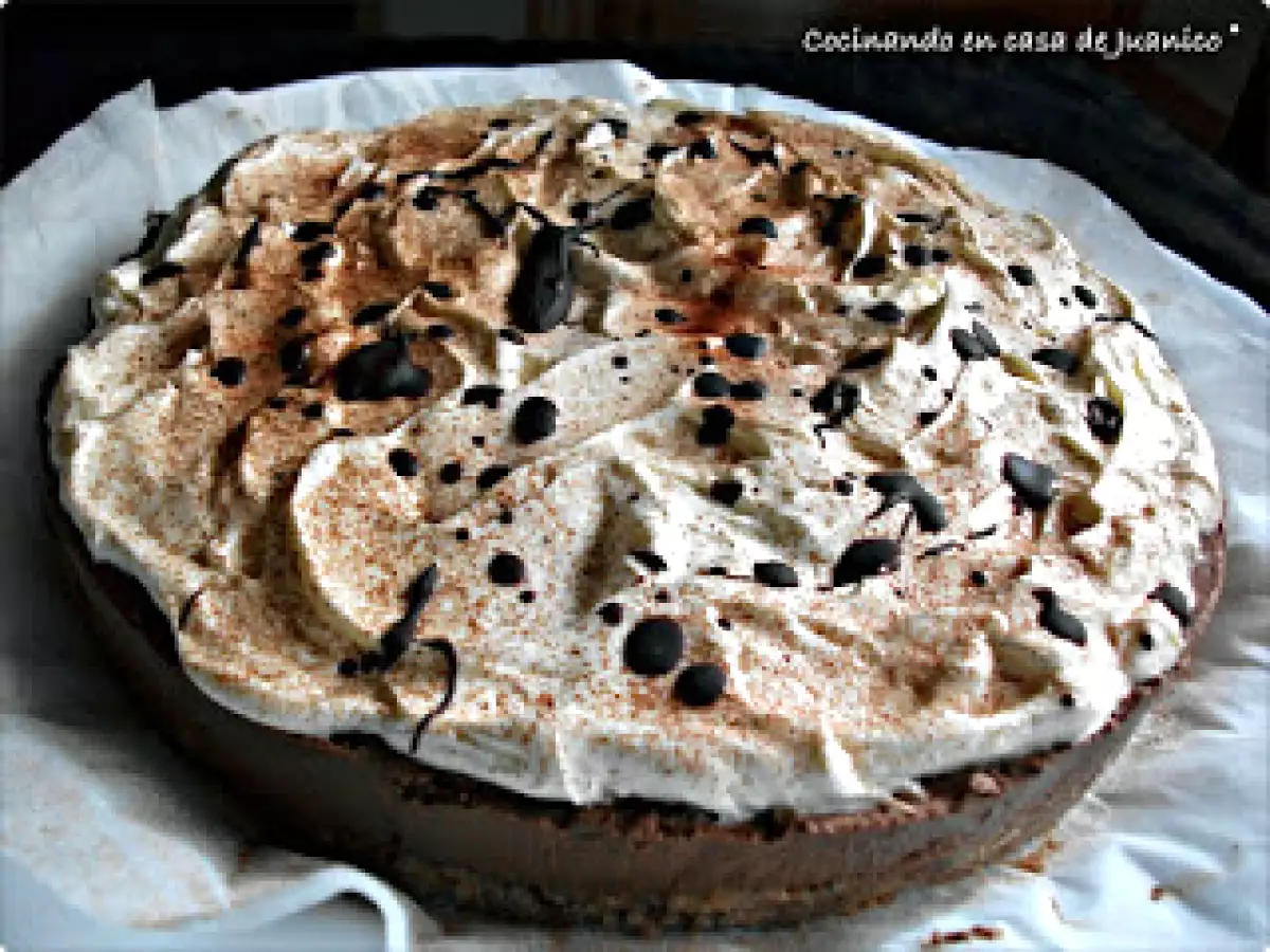 Tarta de chocolate tiramisú