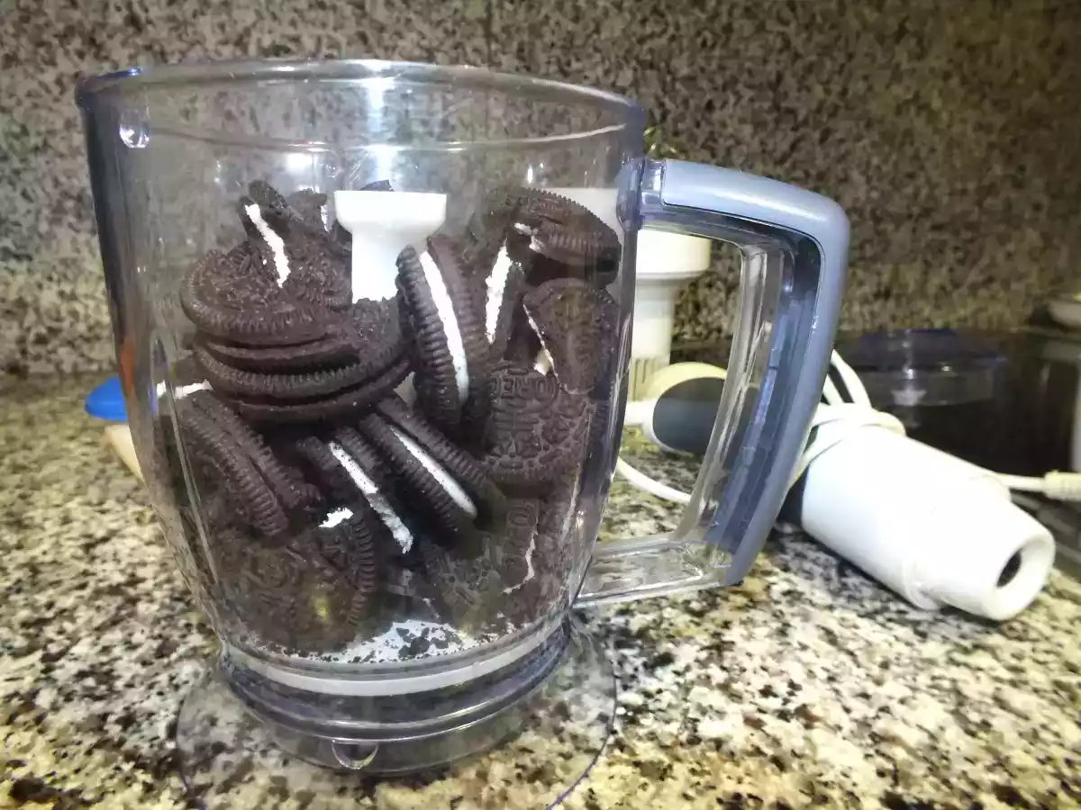 Tarta de Chocolate y Galletas Oreo - foto 2