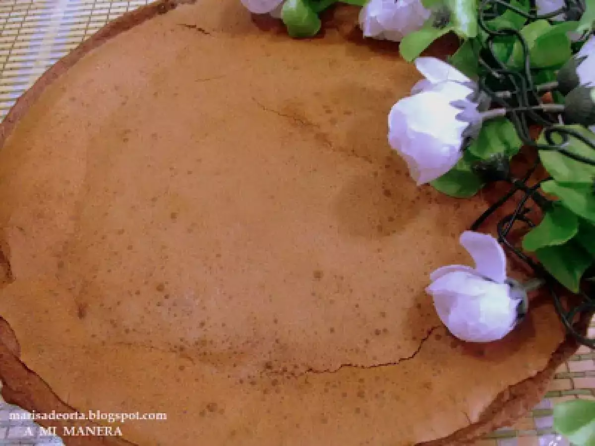 TARTA DE CHOCOLATE Y LECHE CONDENSADA