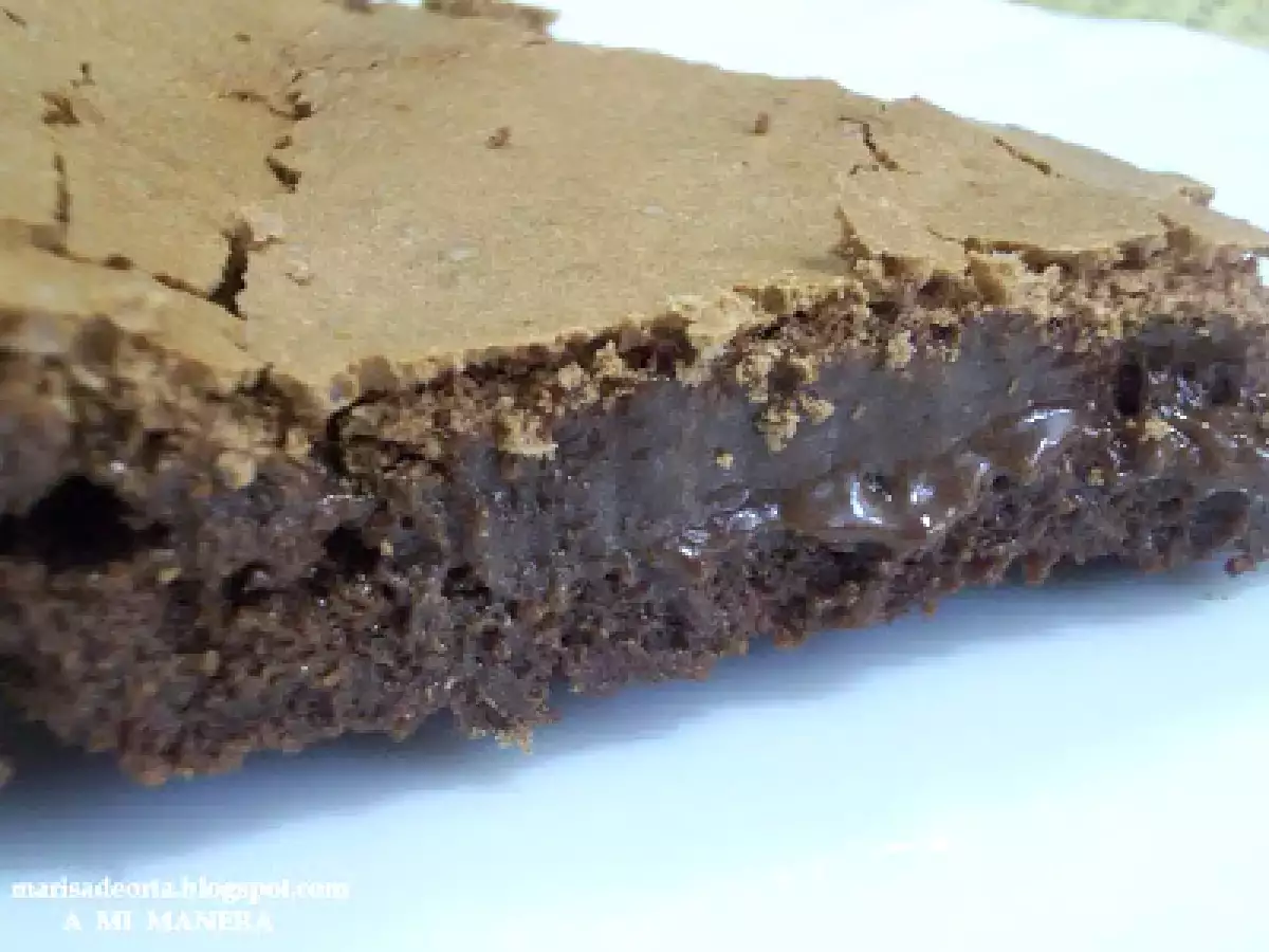 TARTA DE CHOCOLATE Y LECHE CONDENSADA - foto 2
