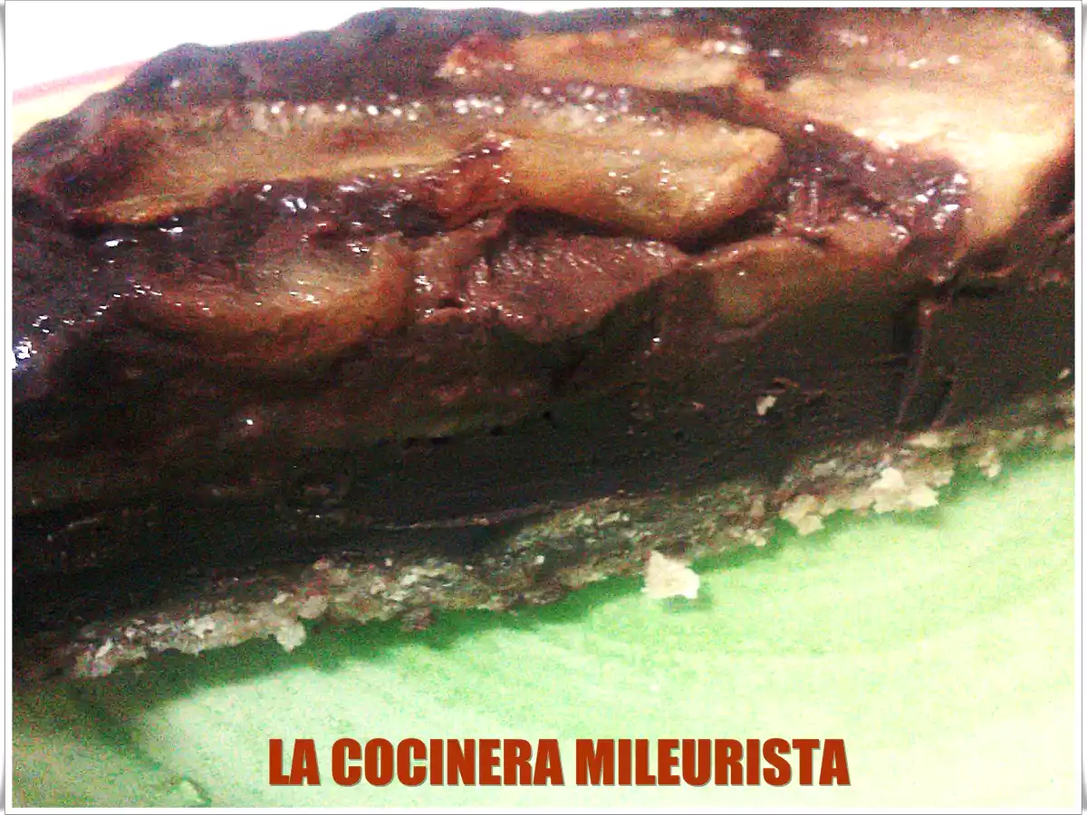 Tarta de Chocolate y Manzana