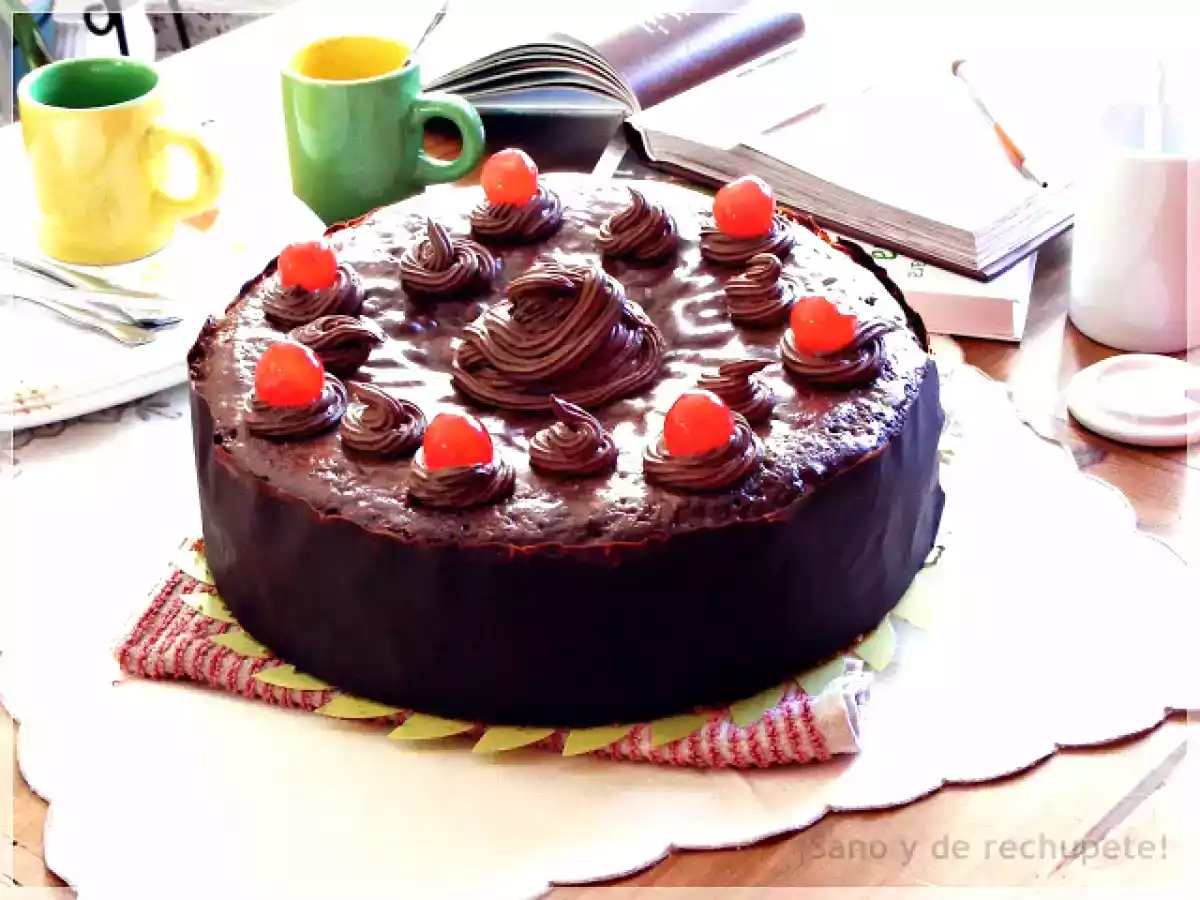 Tarta de chocolate y moka: especial cumpleaños