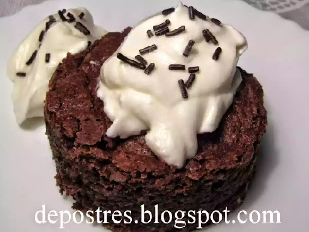 Tarta de chocolate y nutella sin harina