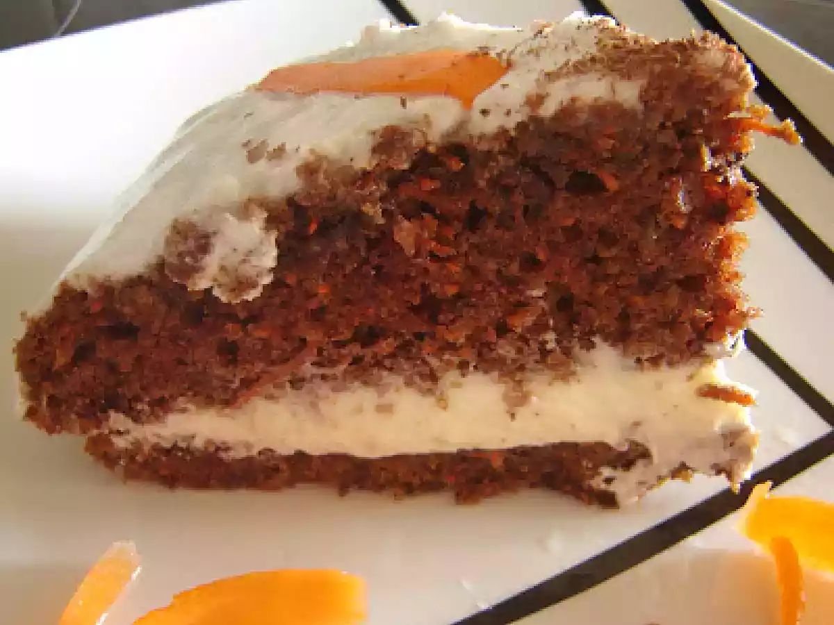 TARTA DE CHOCOLATE Y ZANAHORIA