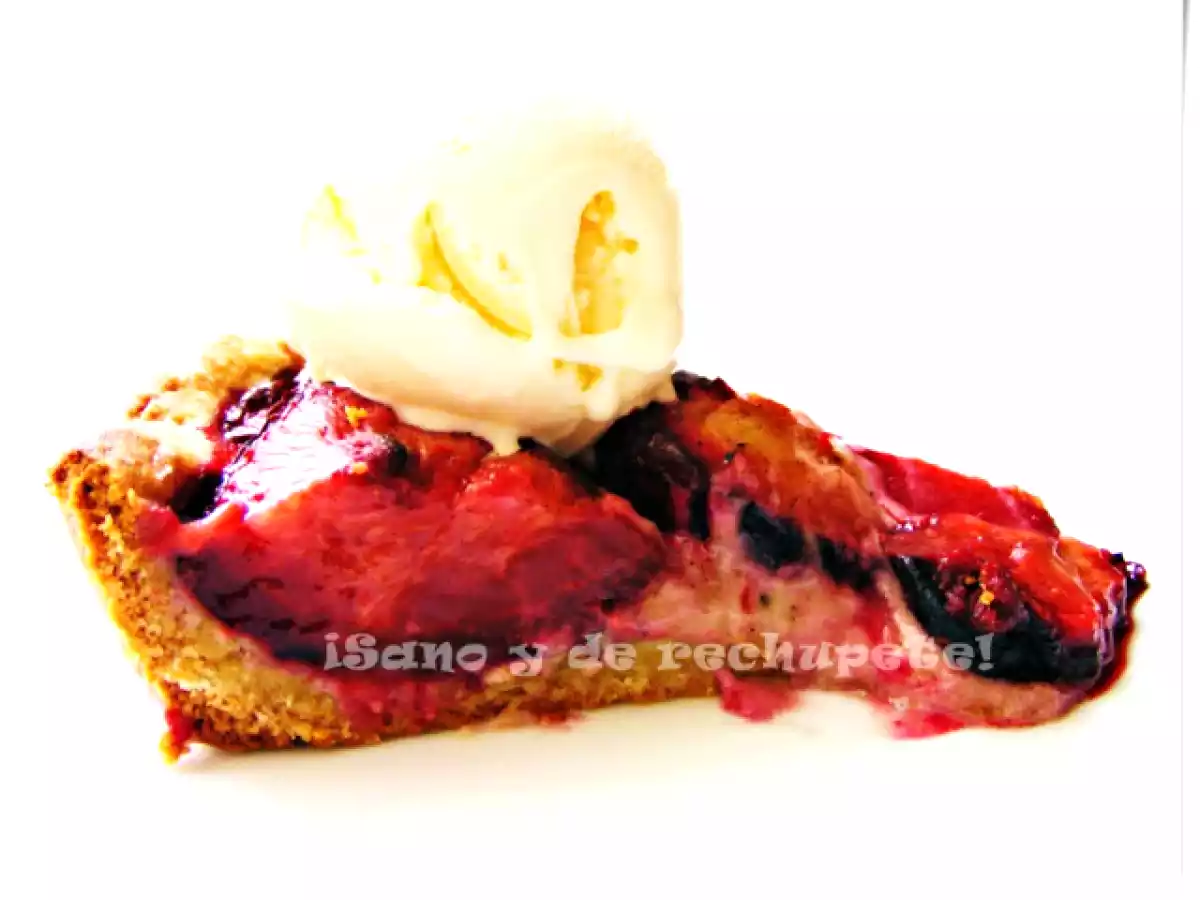 Tarta de ciruelas (plum pie) - foto 2